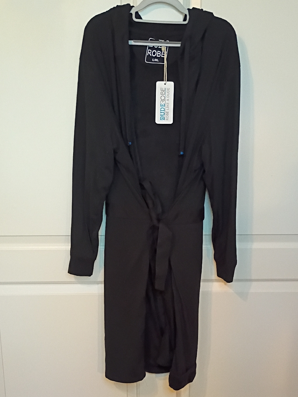 Dude Robe Black Size Large X large New With Tags
